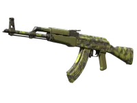 Souvenir AK-47 | Olive Polycam (Minimal Wear) skin