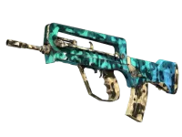Souvenir FAMAS | Waters of Nephthys (Battle-Scarred) skin