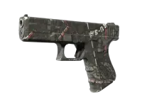 Souvenir Glock-18 | Czerwona opona (lekkie zużycie) skin