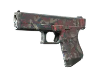 Сувенирный Glock-18 | Расписная бирюза (После полевых испытаний) skin