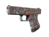 Souvenir Glock-18 | Teal Graf (Minimal Wear)