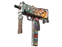 Souvenir MAC-10 | Derailment (Battle-Scarred)