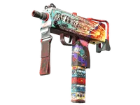 Souvenir MAC-10 | Derailment (Well-Worn)