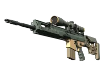 Souvenir SCAR-20 | 雇佣兵 (略有磨损) skin