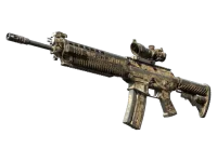 Souvenir SG 553 | Wybielony (po ciężkich walkach) skin