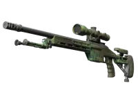 Souvenir SSG 08 | Jungle Dashed (Minimal Wear)