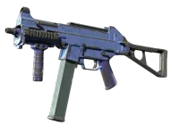 Souvenir UMP-45 | Indygo (po ciężkich walkach) skin