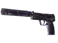 Souvenir USP-S | Пиксельный камуфляж «Фиолетовый» (Поношенное) skin
