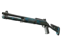 Souvenir XM1014 | Niebieskie VariCamo (po ciężkich walkach) skin