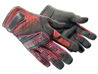 Luvas de Especialista ★ | Crimson Kimono (Com Muito Uso) skin