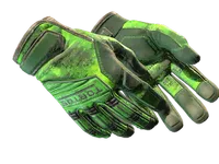 ★ Specialist Gloves | Lime Polycam (Battle-Scarred) skin