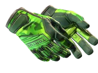 ★ Specialist Gloves | Lime Polycam (Minimal Wear) skin