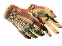 ★ Sport Gloves | Red Racer (Battle-Scarred) skin
