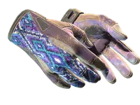 ★ Sport Gloves | Violet Beadwork (Battle-Scarred) skin