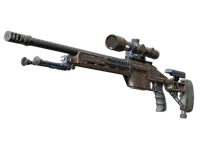 SSG 08 | Blush Pour (Battle-Scarred) skin