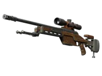 SSG 08 | Orange Filigree (Field-Tested)