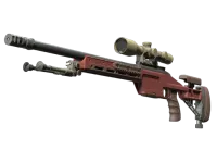 SSG 08 | Red Stone (Minimal Wear)