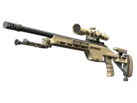 SSG 08 | Sand Dune (Well-Worn) skin