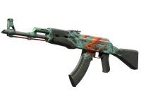 StatTrak™ AK-47 | Aquamarine Revenge (Well-Worn)