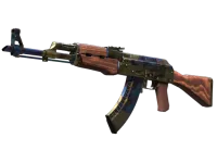 StatTrak™ AK-47 | Case Hardened (Battle-Scarred)