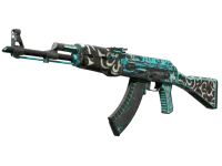 StatTrak™ AK-47 | Frontside Misty (Battle-Scarred)