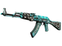 StatTrak™ AK-47 | Frontside Misty (Well-Worn)