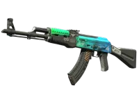 StatTrak™ AK-47 | Ice Coaled (Well-Worn)