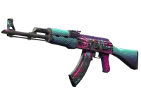 StatTrak™ AK-47 | Neon Rider (Battle-Scarred)