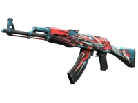 StatTrak™ AK-47 | Sedno zamieszania (mocne zużycie) skin