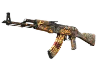 StatTrak™ AK-47 | Searing Rage (Minimal Wear)