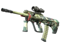 StatTrak™ AUG | Fleet Flock (Well-Worn) skin