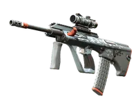 StatTrak™ AUG | Trigger Discipline (Well-Worn) skin
