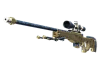 AWP(StatTrak™) | 后翼弃兵 (略有磨损) skin