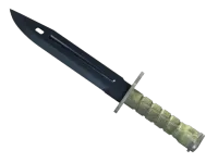 StatTrak™ Bayonet ★ | Blue Steel (Com Muito Uso) skin