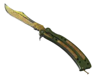 ★ StatTrak™ Butterfly Knife | Lore (Battle-Scarred)