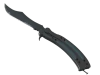 ★ StatTrak™ Butterfly Knife | Night (Field-Tested)