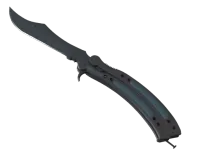 ★ StatTrak™ Butterfly Knife | Night (Minimal Wear)