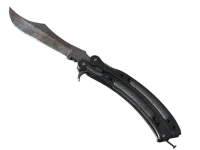 StatTrak™ Nóż motylkowy (★) | Warstwa rdzy (mocne zużycie) skin