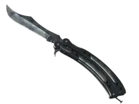 ★ StatTrak™ Butterfly Knife | Stained (Well-Worn)