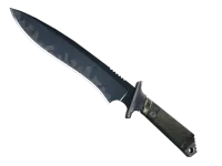 StatTrak™ Cuchillo clásico ★ | Azul metalizado (Algo desgastado) skin