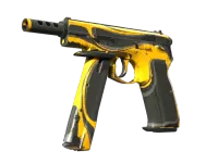 StatTrak™ CZ75-Auto | Yellow Jacket (Battle-Scarred)