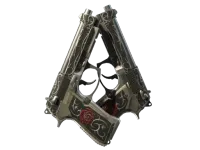 StatTrak™ Dual Berettas | Balance (Battle-Scarred)