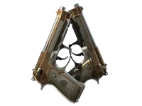 StatTrak™ 双持贝瑞塔 | 卡特尔 (战痕累累) skin