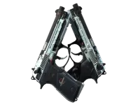 StatTrak™ 双持贝瑞塔 | 灾难 (略有磨损) skin