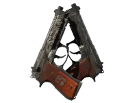 StatTrak™ 双持贝瑞塔 | 龙之双子 (战痕累累) skin
