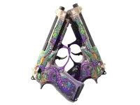 StatTrak™ Dual Berettas | Flora Carnivora (Minimal Wear)