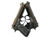 StatTrak™ Dual Berettas | Tread (Minimal Wear)