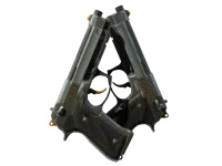 StatTrak™ Dwie beretty | Wywietrzniki (po testach bojowych) skin