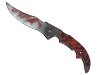 ★ StatTrak™ Falchion Knife | Crimson Web (Battle-Scarred) skin