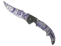 StatTrak™ Cuchillo Alfanje ★ | Mano alzada (Algo desgastado) skin